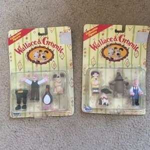 Official Wallace and Gromit Figures (2 sealed packages)
